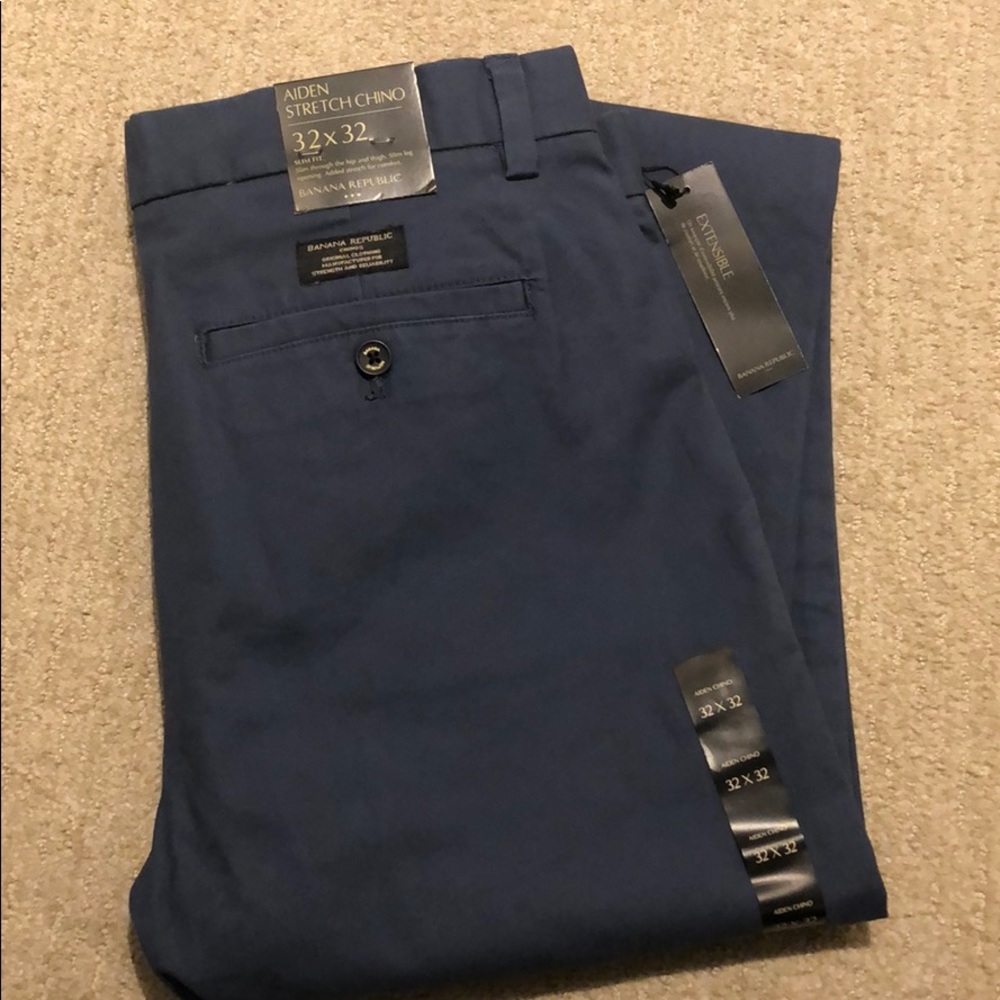 Banana republic factor aiden stretch chino